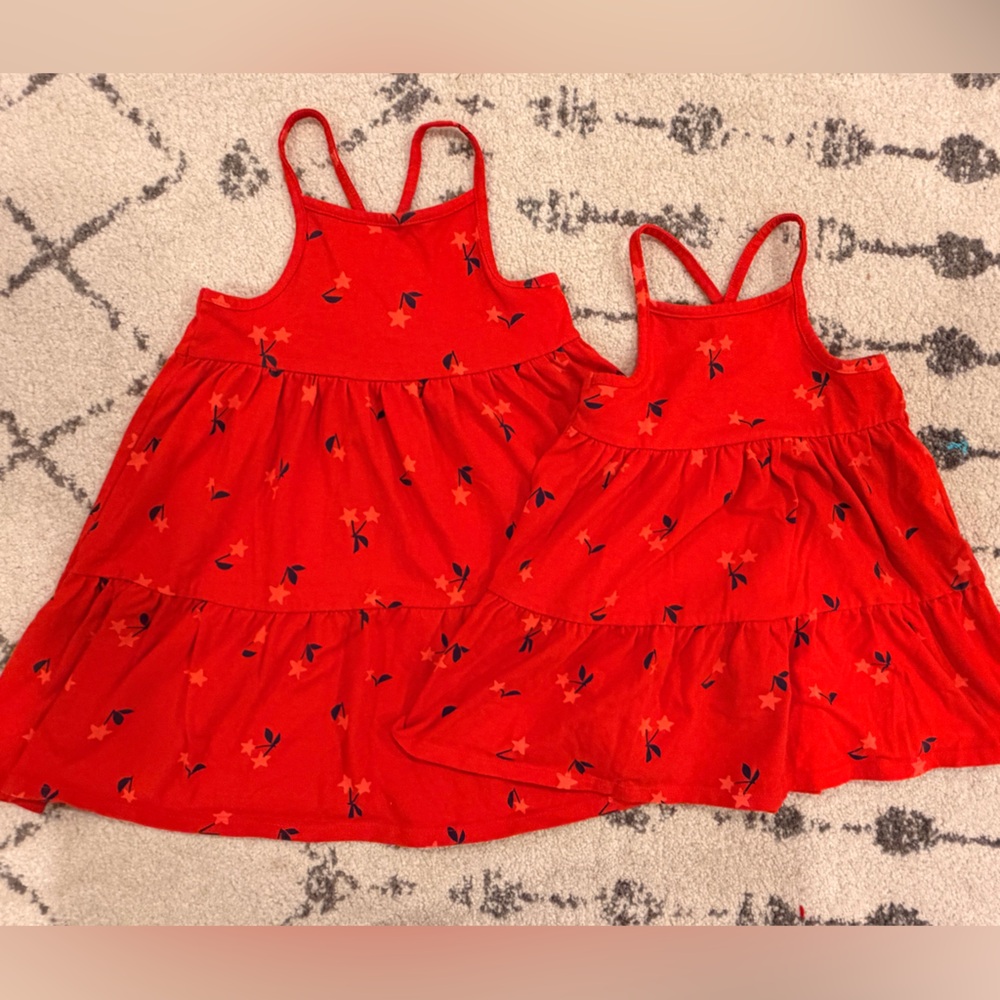 Cat & Jack Vibrant Red Dress